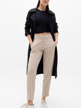 Athleta Brooklyn Ankle Pant Beige